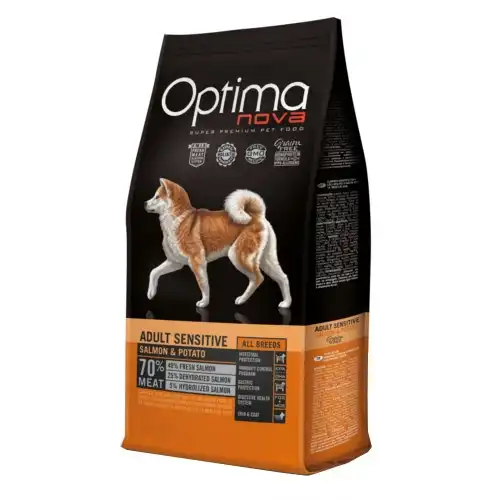 Optima Nova Adult Sensitive Salmón pienso para perros