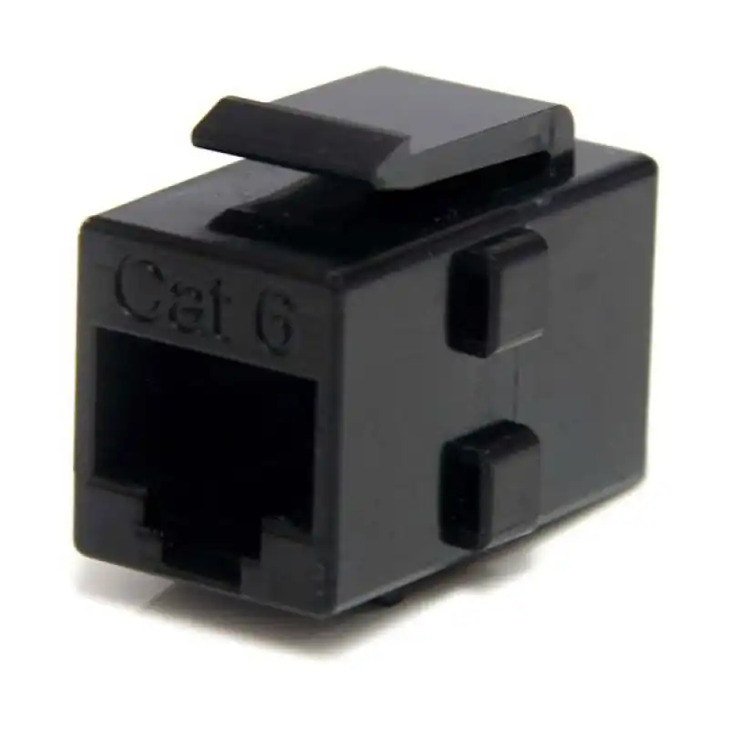 StarTech Acoplador Keystone RJ45 Negro