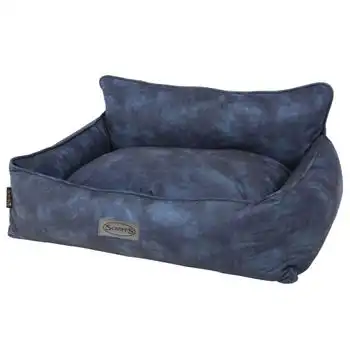 Cama Para Perros Azul Marino L 90x70 Cm Scruffs & Tramps