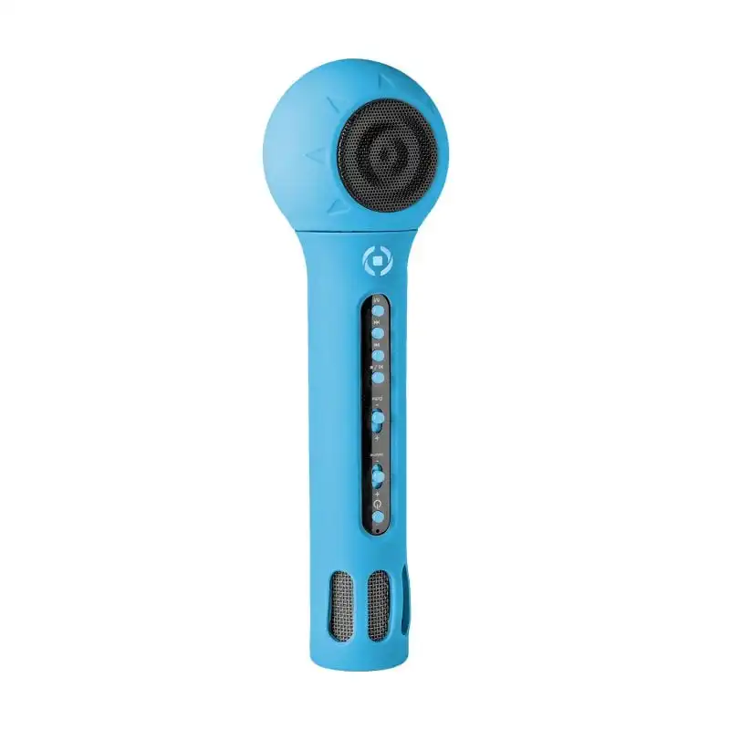 Celly Festival Micrófono Infantil Bluetooth Azul