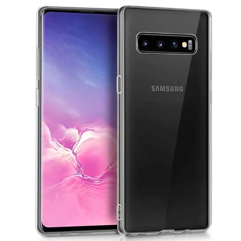 Cool Funda Silicona Transparente para Samsung Galaxy S10