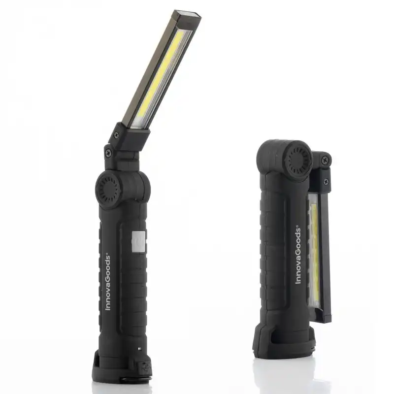 InnovaGoods Litooler Linterna LED Recargable Magnética 5 en 1