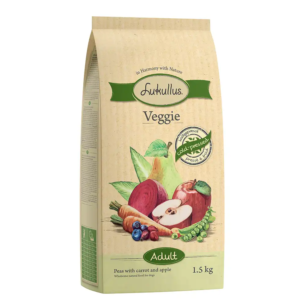 Lukullus Veggie pienso vegetariano para perros - 1,5 kg