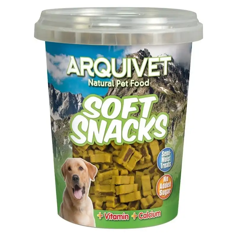 Soft snacks Huesitos duo pollo y caza 300 grs. Snack para perros, Unidades 12 unidades