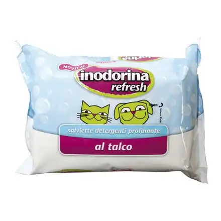 Inodorina Toallitas Húmedas Talco 300 GR