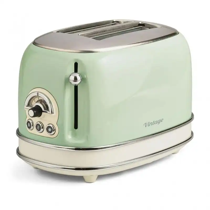 Ariete Vintage Tostadora 2 Rebanadas 810W Verde
