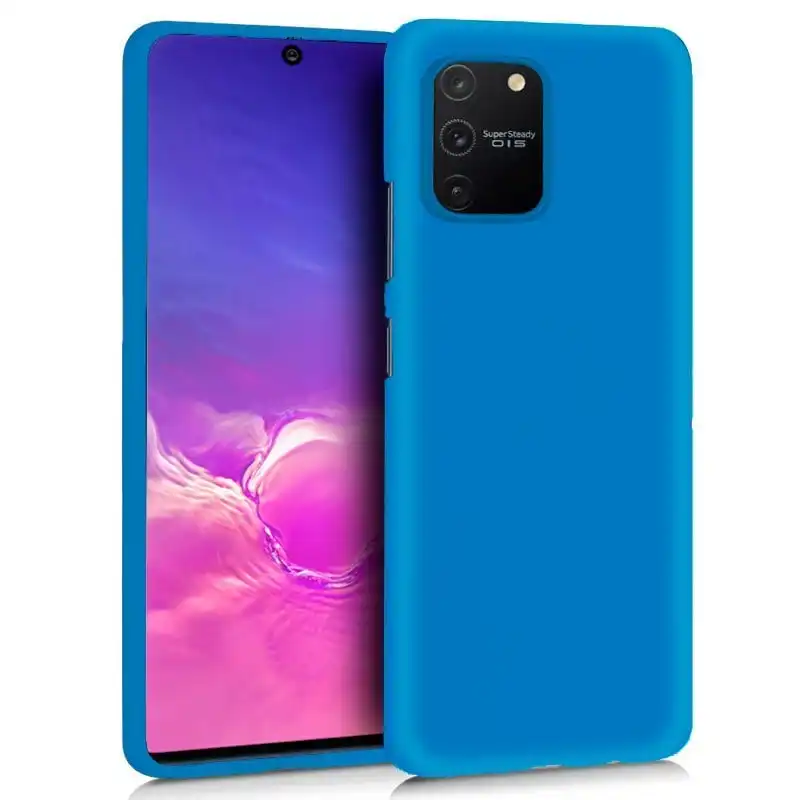 Cool Funda Silicona Azul Celeste para Samsung Galaxy S10 Lite
