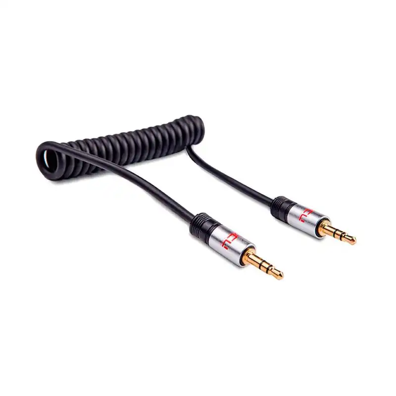 DCU Cable de Audio 3.5mm 1m Negro