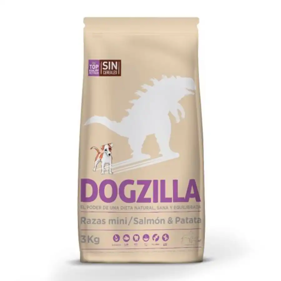 Dogzilla Mini Grain Free Salmón pienso