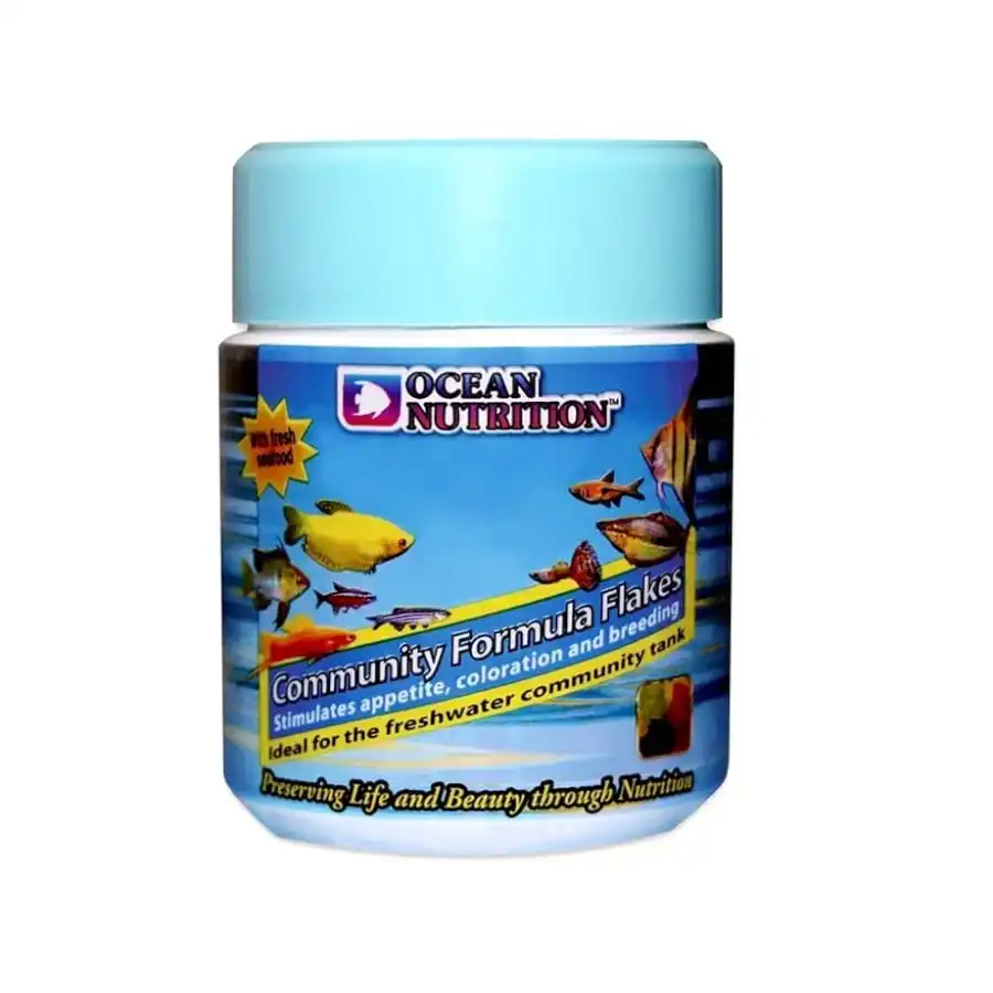 Ocean Nutrition Community Formula Flakes para peces de agua dulce