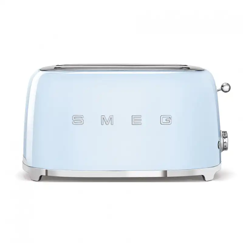 Smeg TSF02PBEU Tostadora 4 Rebanadas 1500W Azul
