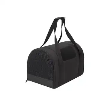 Transportín Tube Para Perro Y Gato, Bolsa Para El Coche R1 27x39x28 Negro Oxford