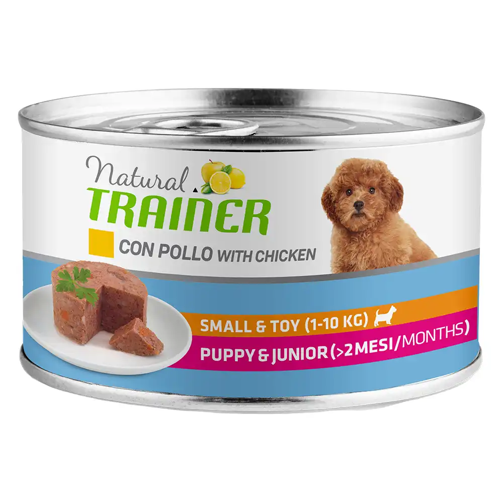 Trainer Natural Small & Toy Puppy & Junior húmedo 150 gr.