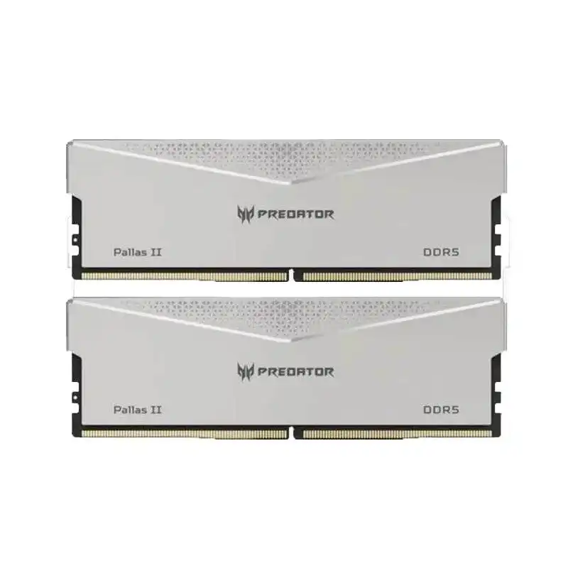 Acer Predator Pallas II DDR5 6000MHz 32GB 2x16GB CL32 Plata Intel XMP y AMD EXPO