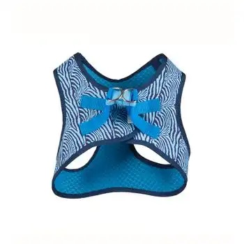 Arnés Para Perros Cebra Azul Pamppy Talla Xs
