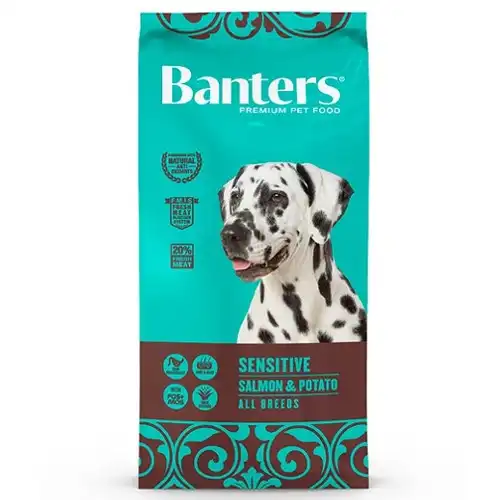 Banters Sensitive Salmón y Patata pienso para perros