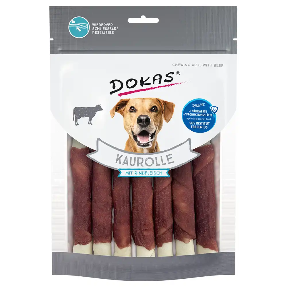 Dokas rollitos masticables para perros - Ternera 190 g