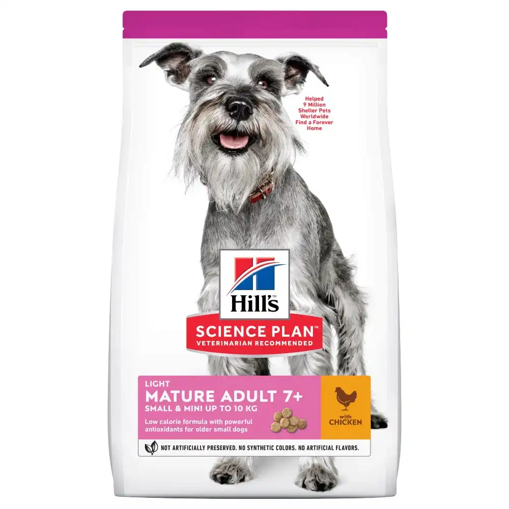 Hills Canine Mature & Senior Light Mini 2,5 Kg.