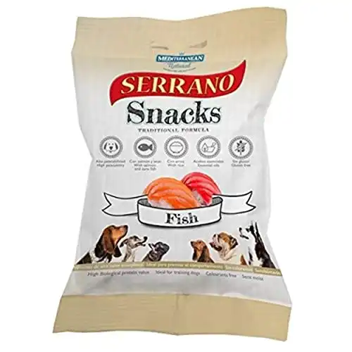 Mediterranean Natural Serrano Snacks Pescado 100 gr.