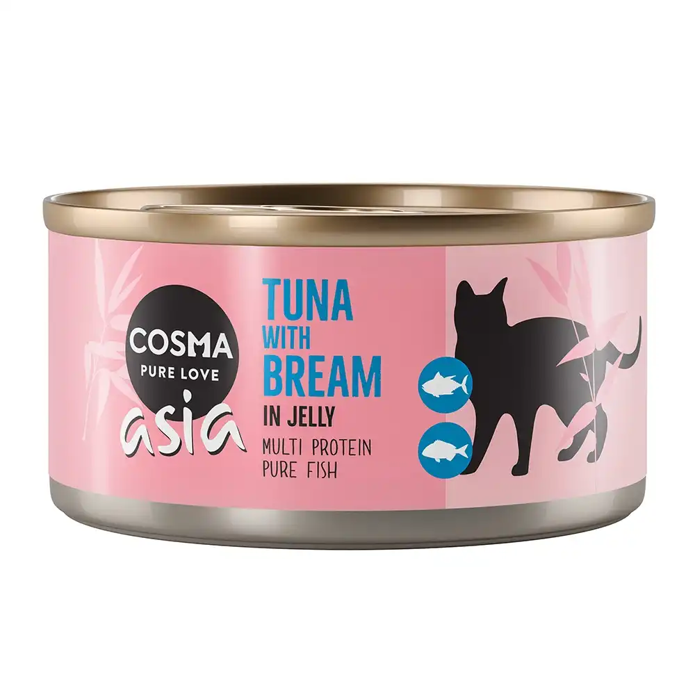 Cosma Asia en gelatina 6 x 170 g - Atún con besugo